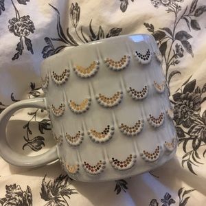 Starbucks mermaid limited edition grey& gold mug